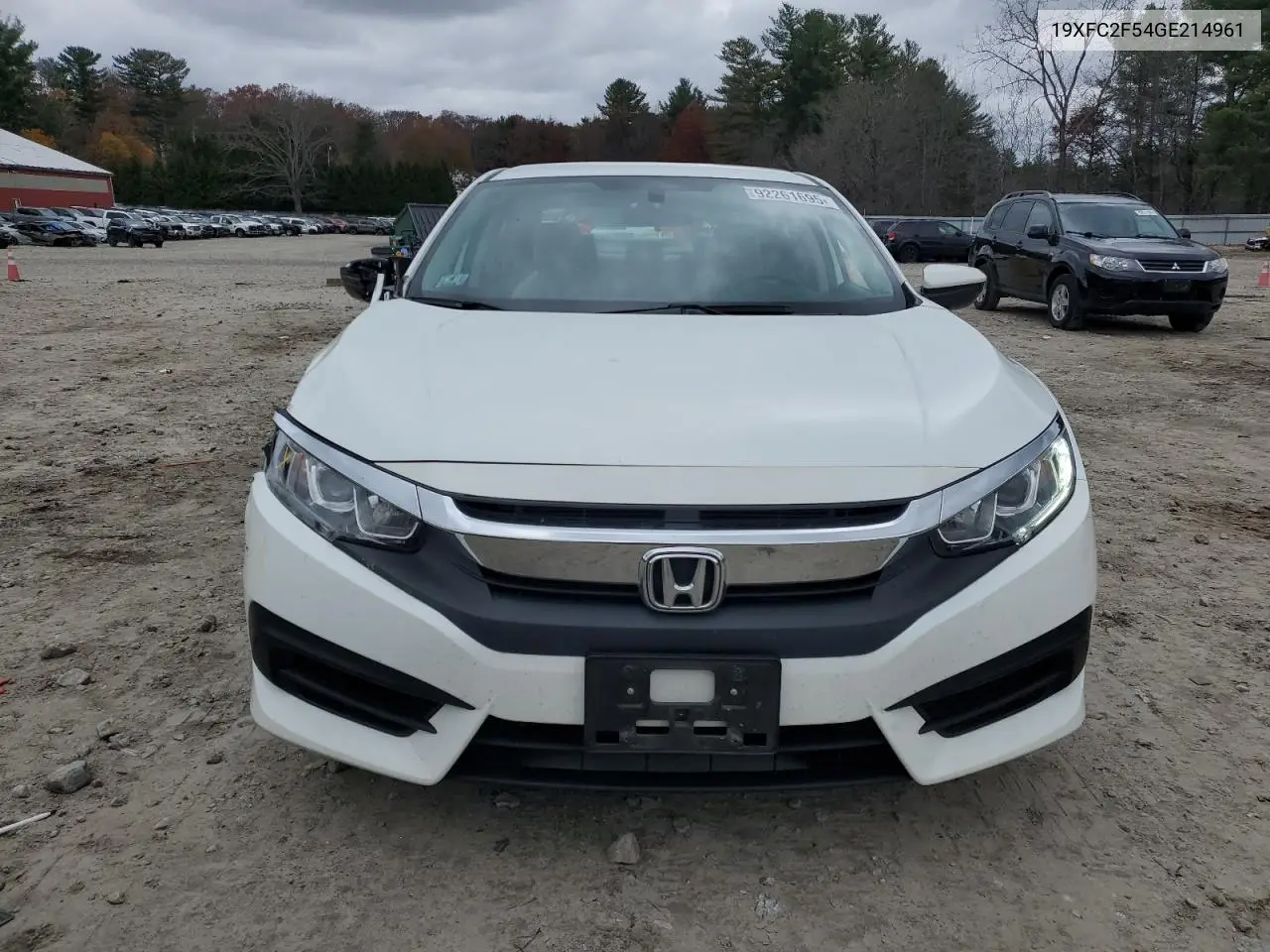 19XFC2F54GE214961 2016 Honda Civic Lx