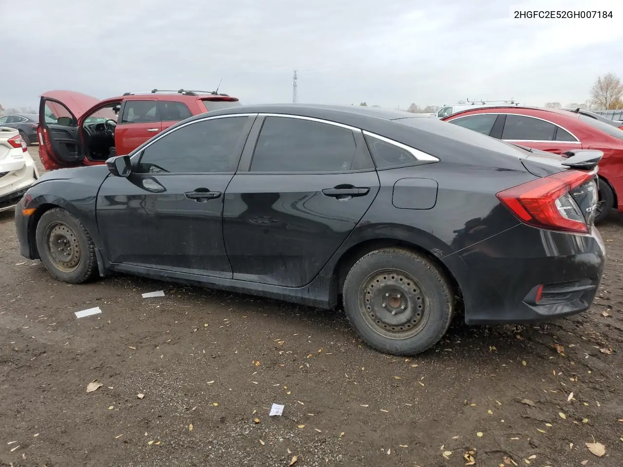 2HGFC2E52GH007184 2016 Honda Civic Lx