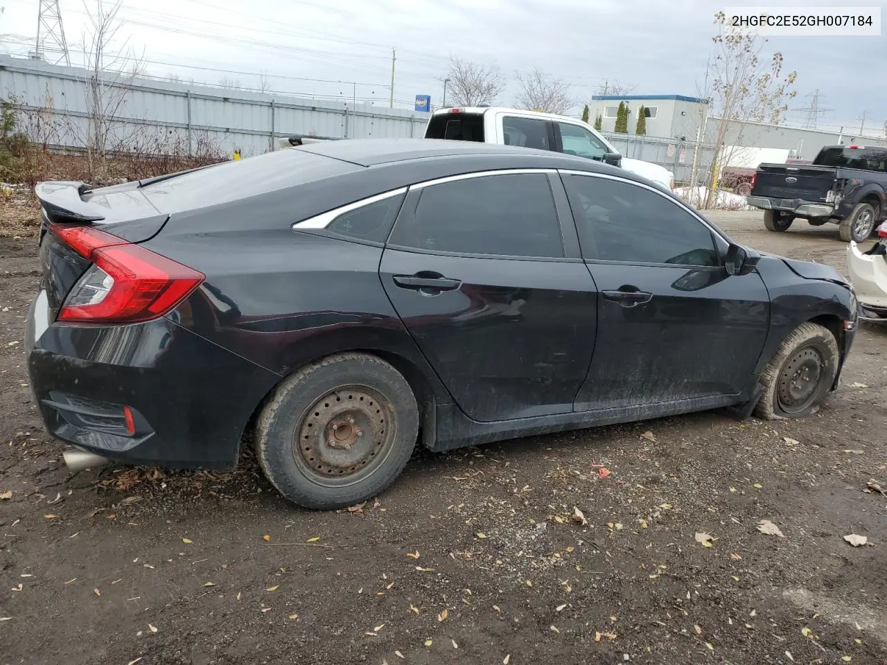 2HGFC2E52GH007184 2016 Honda Civic Lx
