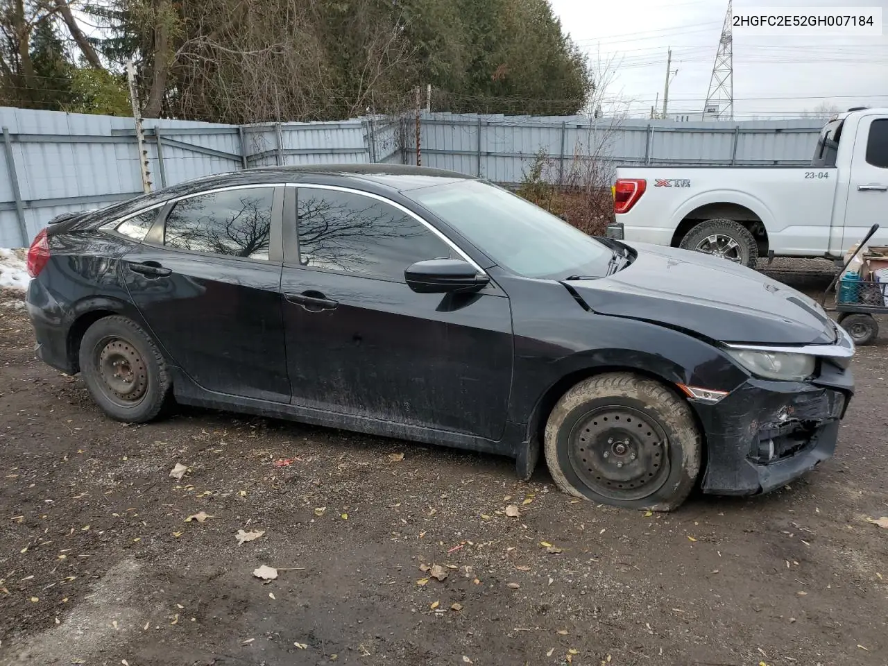 2HGFC2E52GH007184 2016 Honda Civic Lx