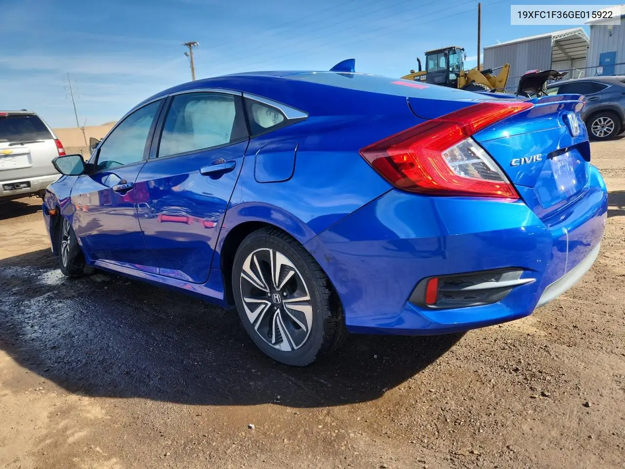 19XFC1F36GE015922 2016 Honda Civic Ex