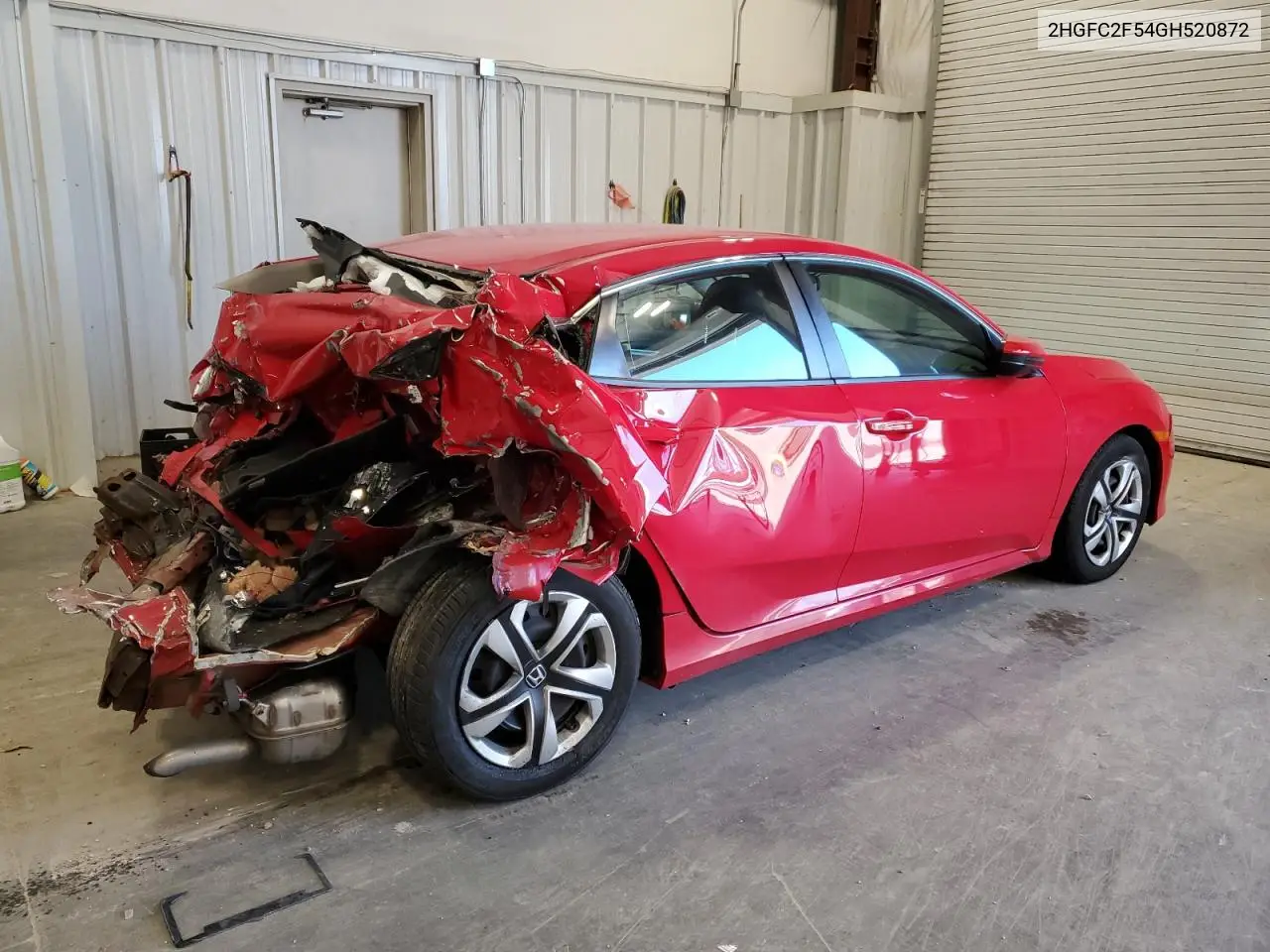2HGFC2F54GH520872 2016 Honda Civic Lx
