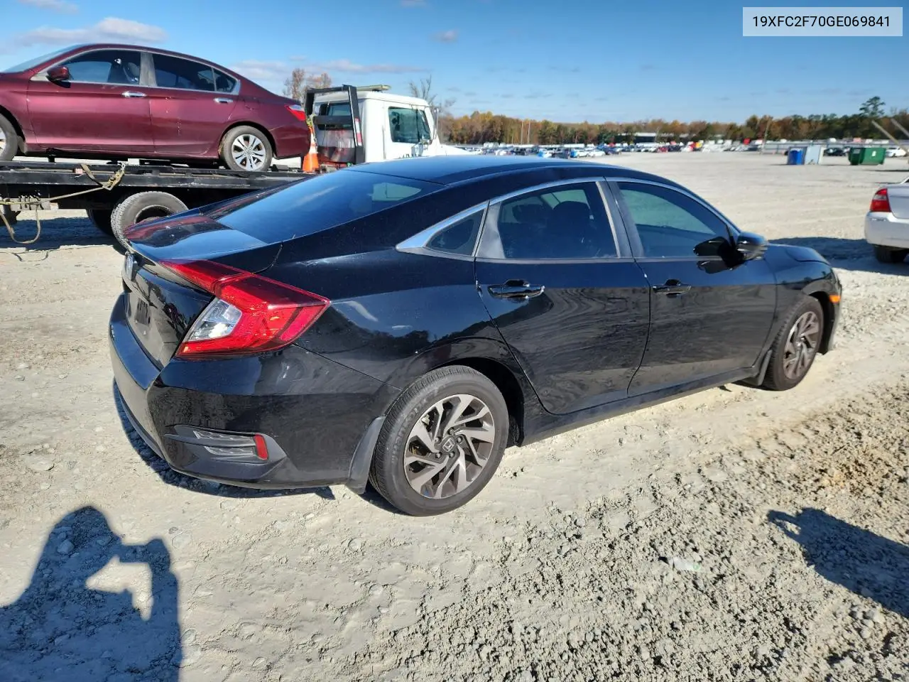19XFC2F70GE069841 2016 Honda Civic Ex
