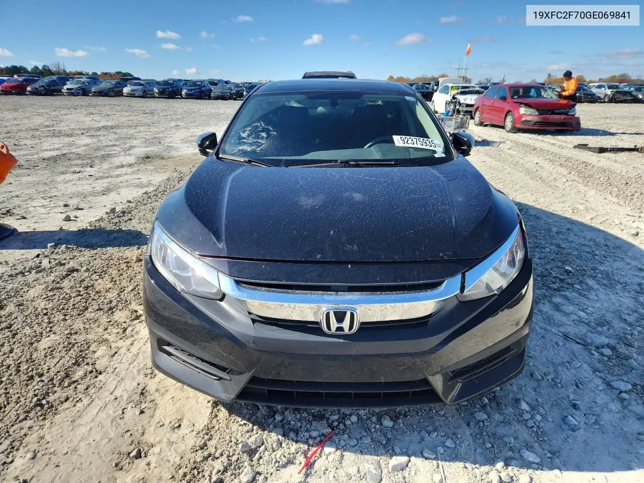 19XFC2F70GE069841 2016 Honda Civic Ex