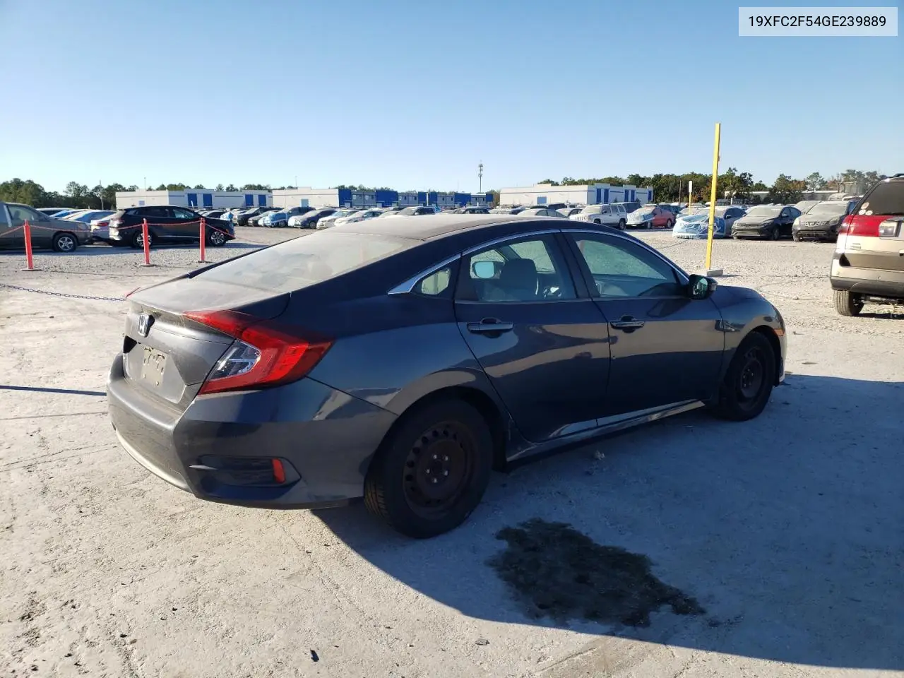 19XFC2F54GE239889 2016 Honda Civic Lx