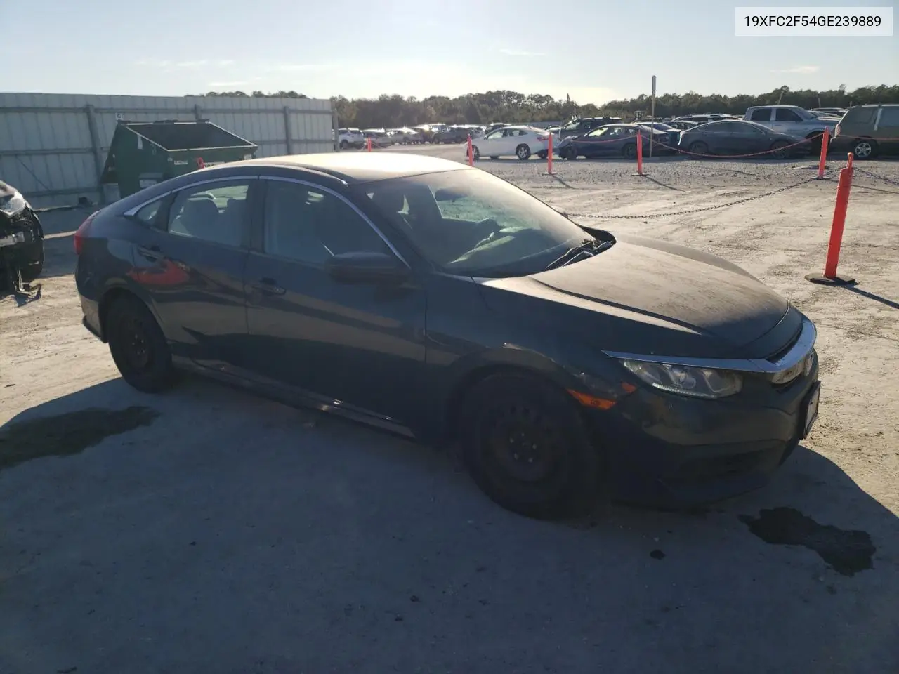 19XFC2F54GE239889 2016 Honda Civic Lx