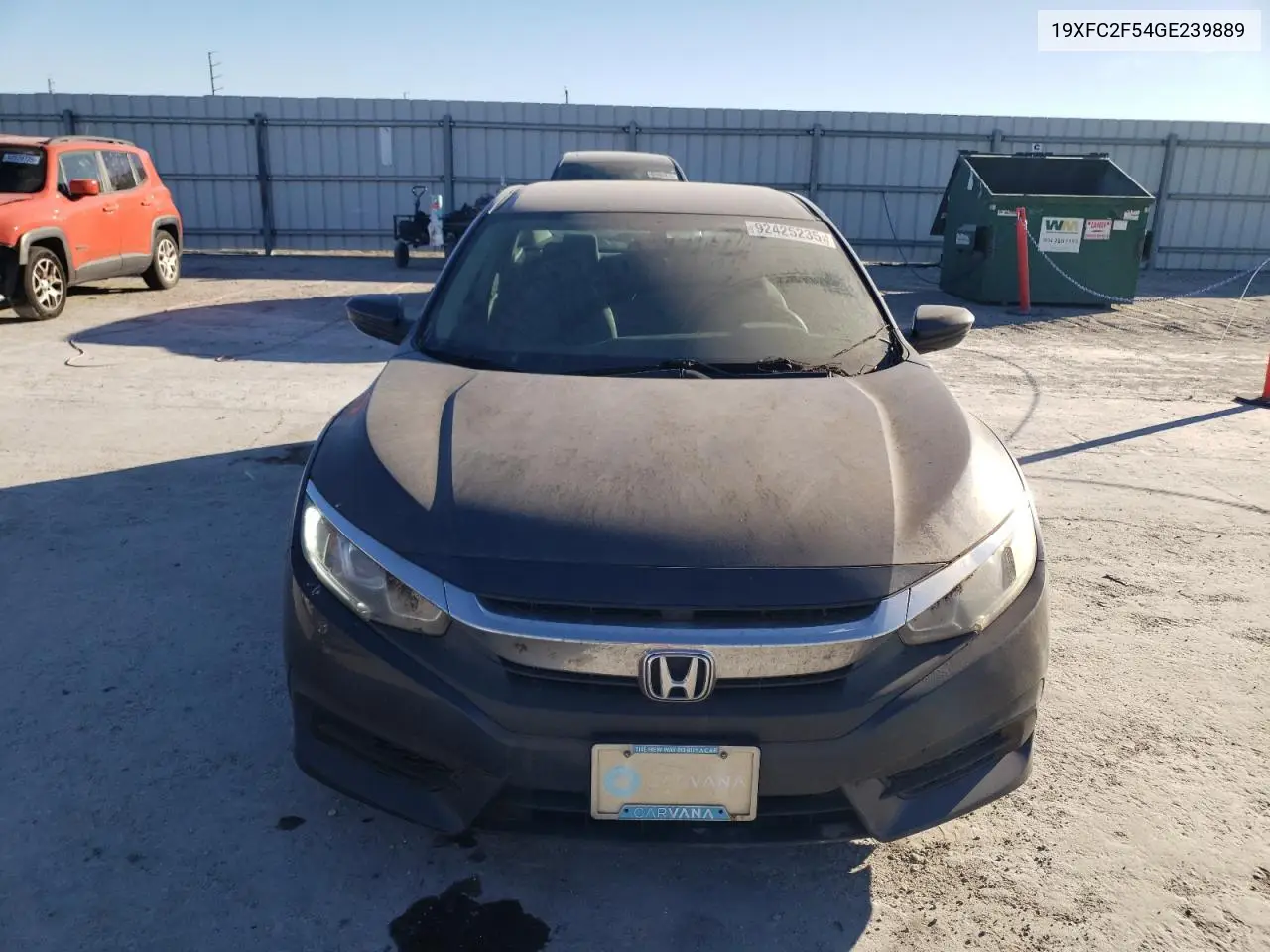 19XFC2F54GE239889 2016 Honda Civic Lx