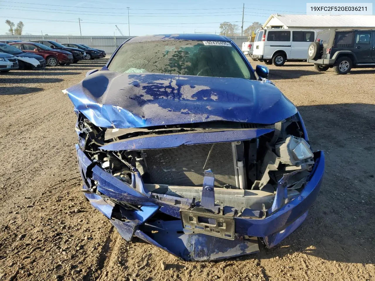 19XFC2F52GE036211 2016 Honda Civic Lx