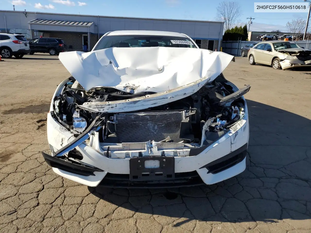 2HGFC2F56GH510618 2016 Honda Civic Lx