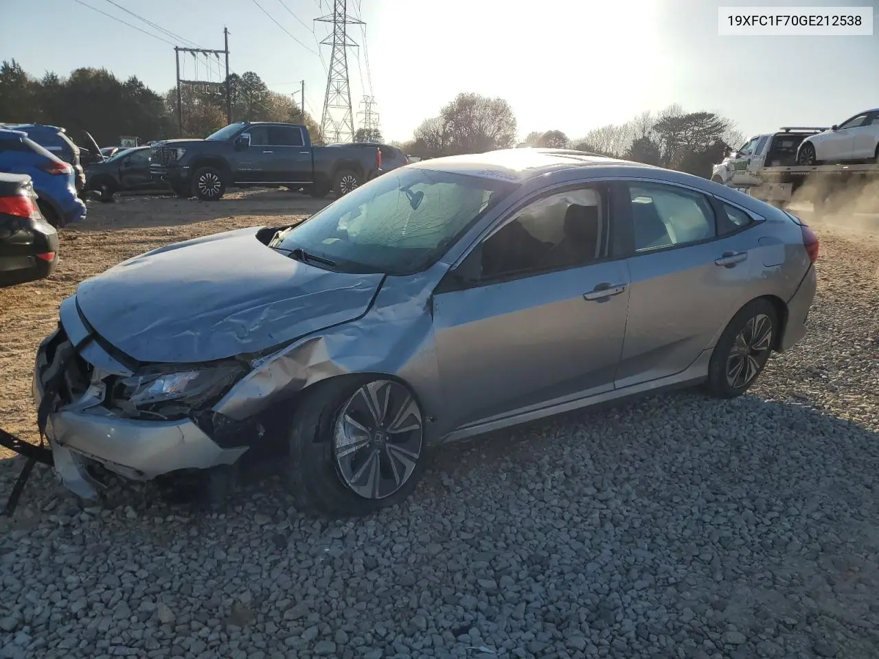 19XFC1F70GE212538 2016 Honda Civic Exl