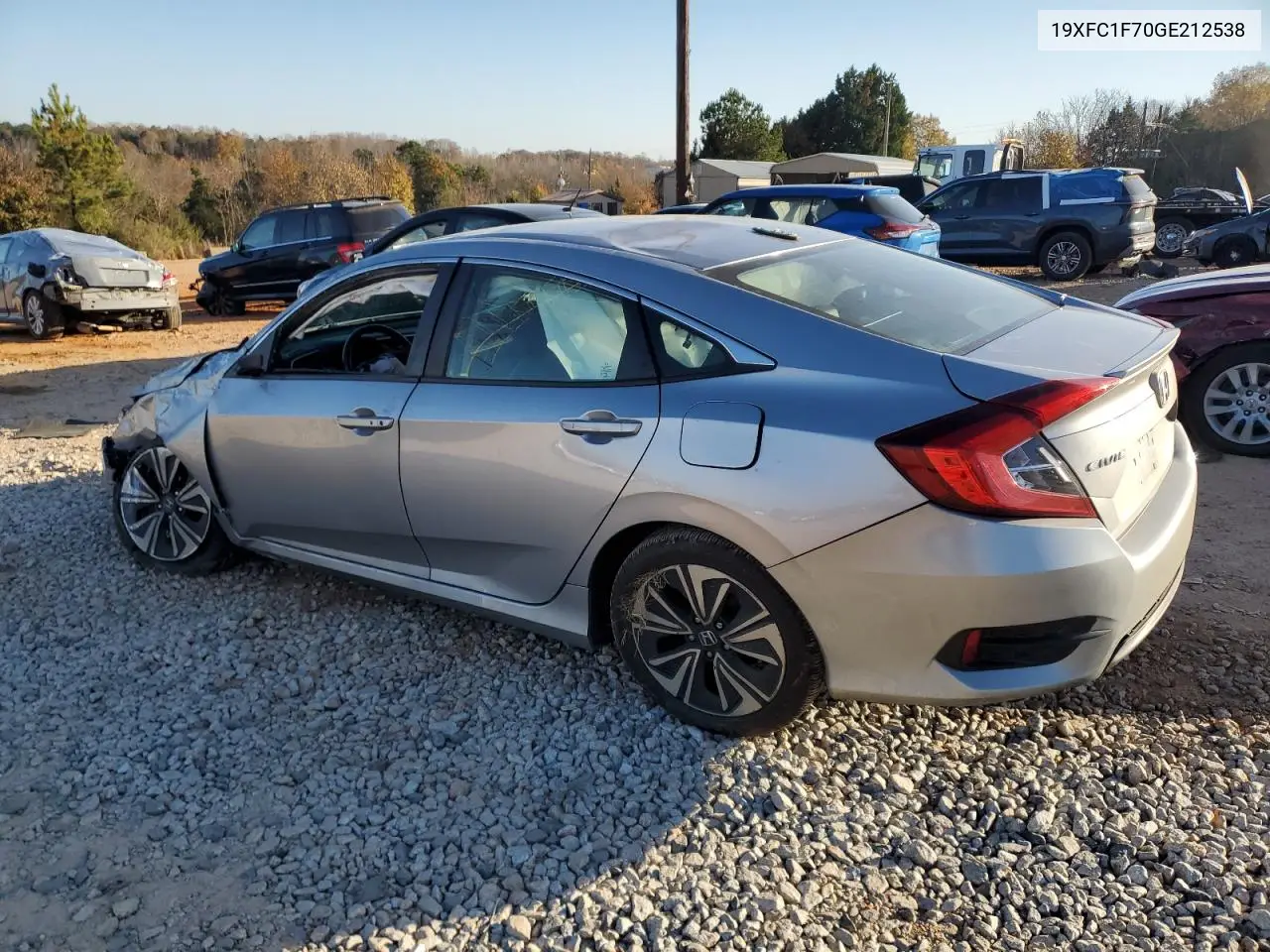 19XFC1F70GE212538 2016 Honda Civic Exl