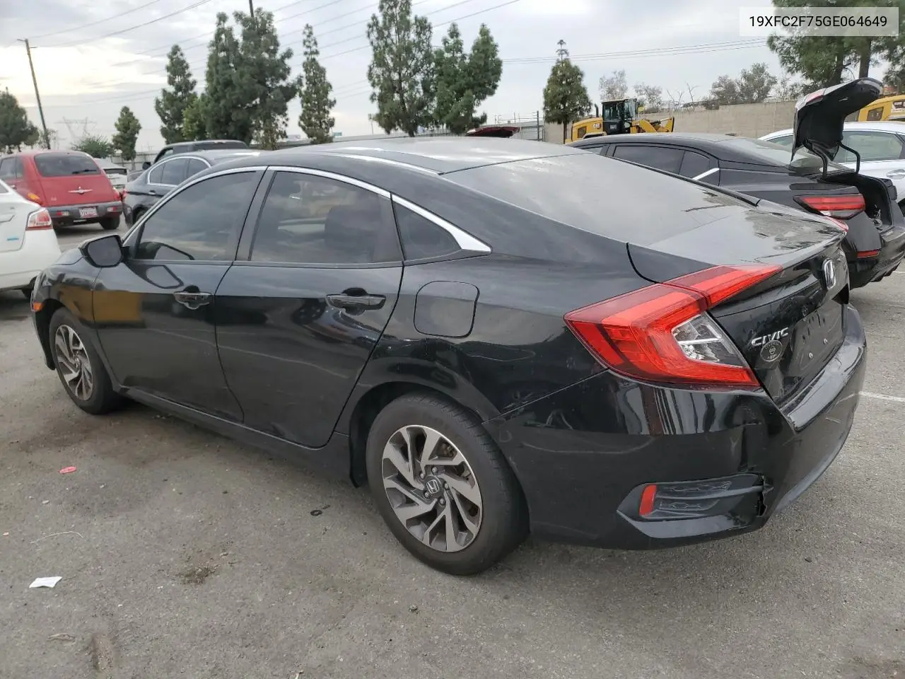 19XFC2F75GE064649 2016 Honda Civic Ex