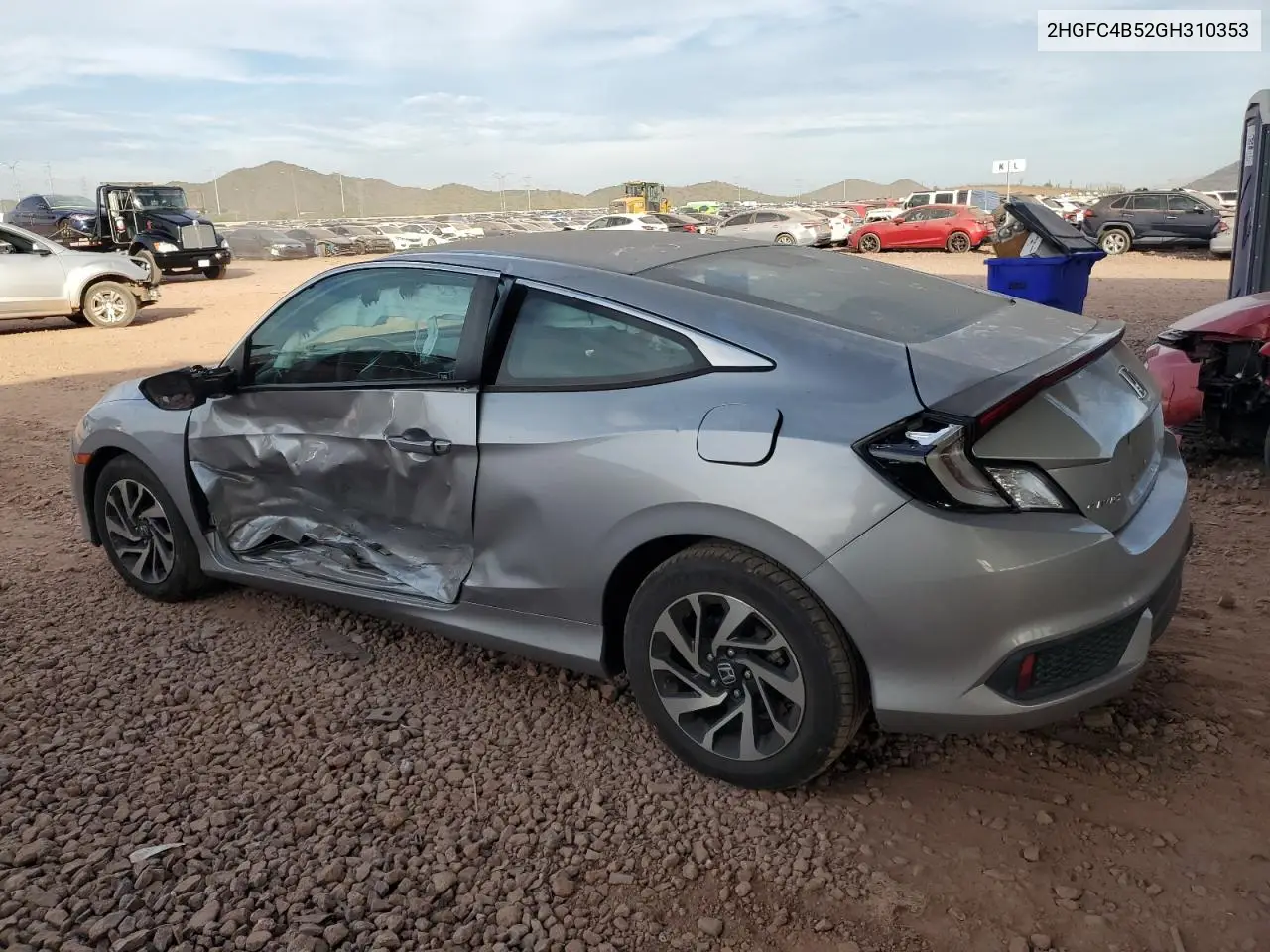 2HGFC4B52GH310353 2016 Honda Civic Lx