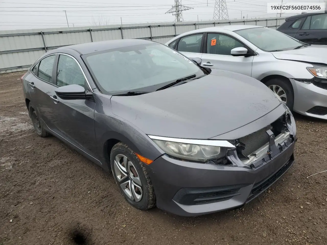 19XFC2F56GE074556 2016 Honda Civic Lx
