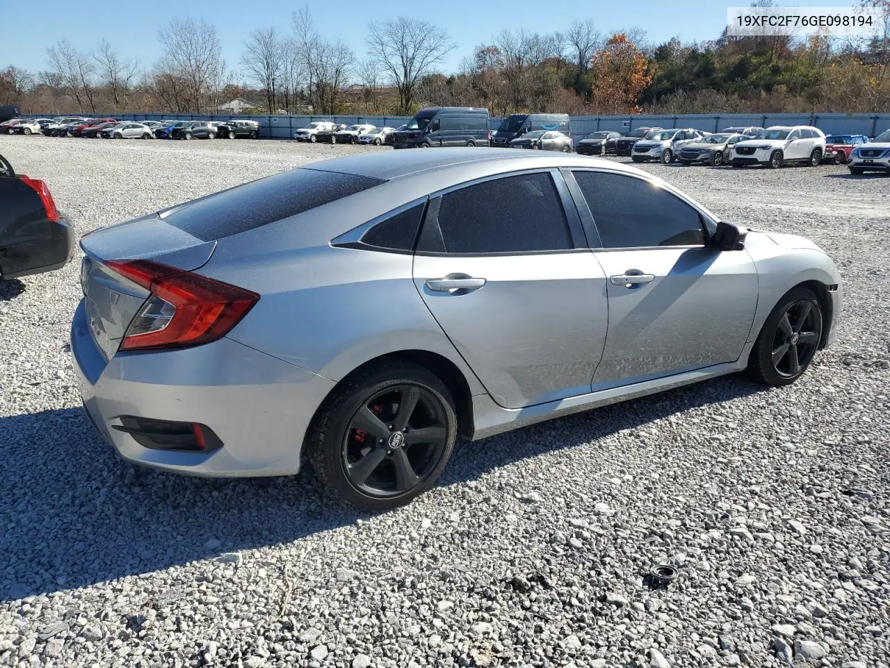 19XFC2F76GE098194 2016 Honda Civic Ex