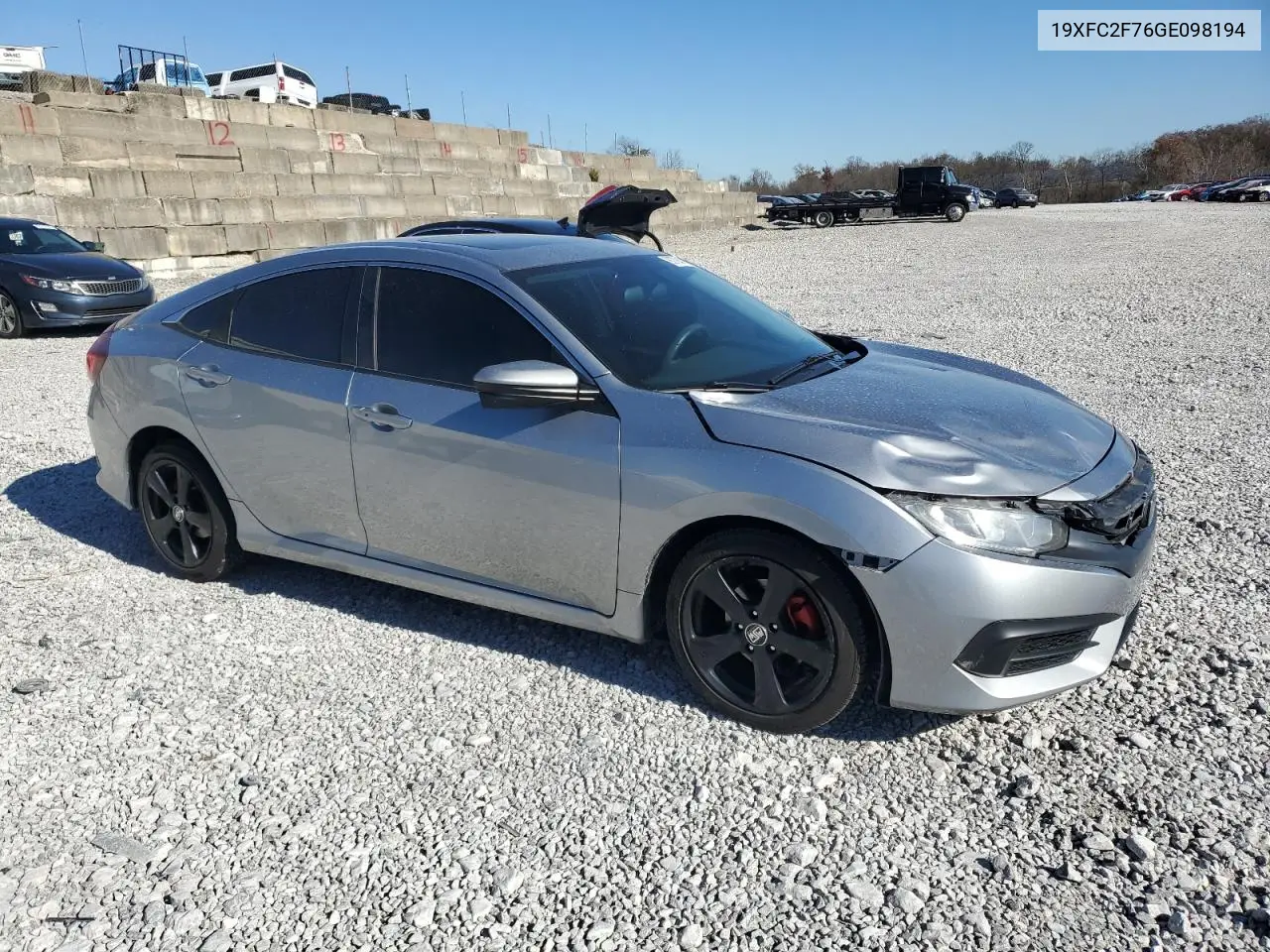 19XFC2F76GE098194 2016 Honda Civic Ex