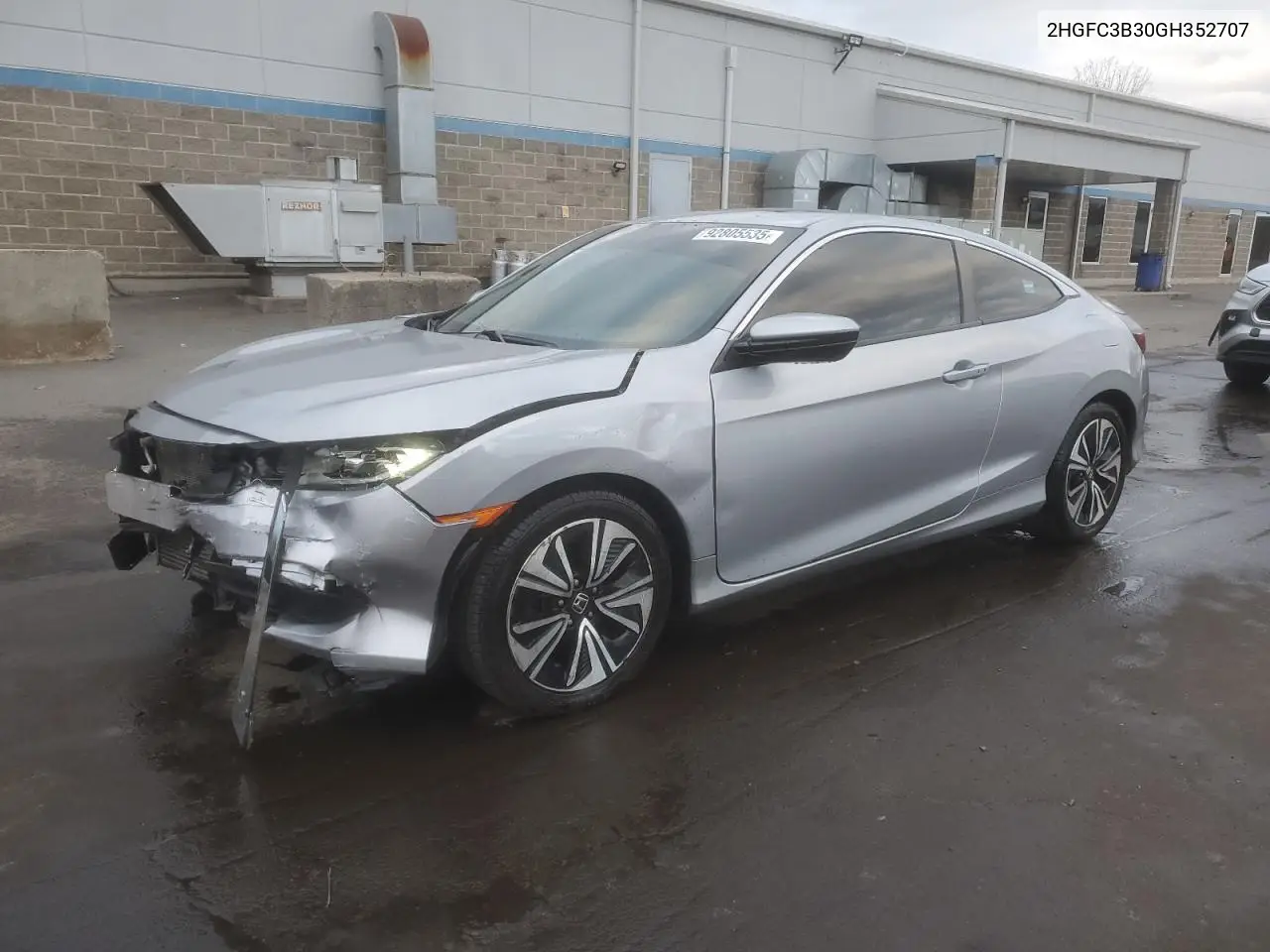2HGFC3B30GH352707 2016 Honda Civic Ex