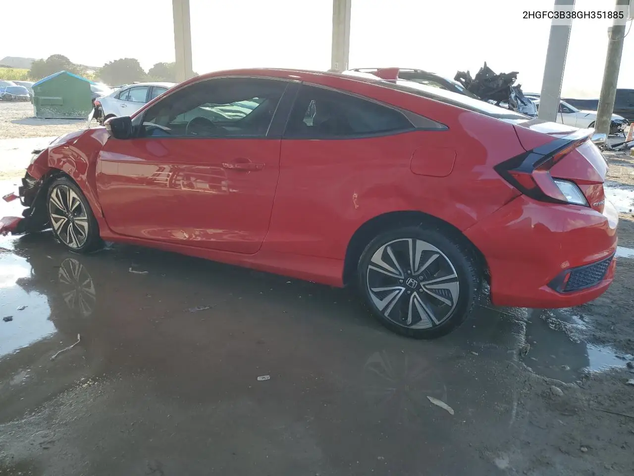 2HGFC3B38GH351885 2016 Honda Civic Ex