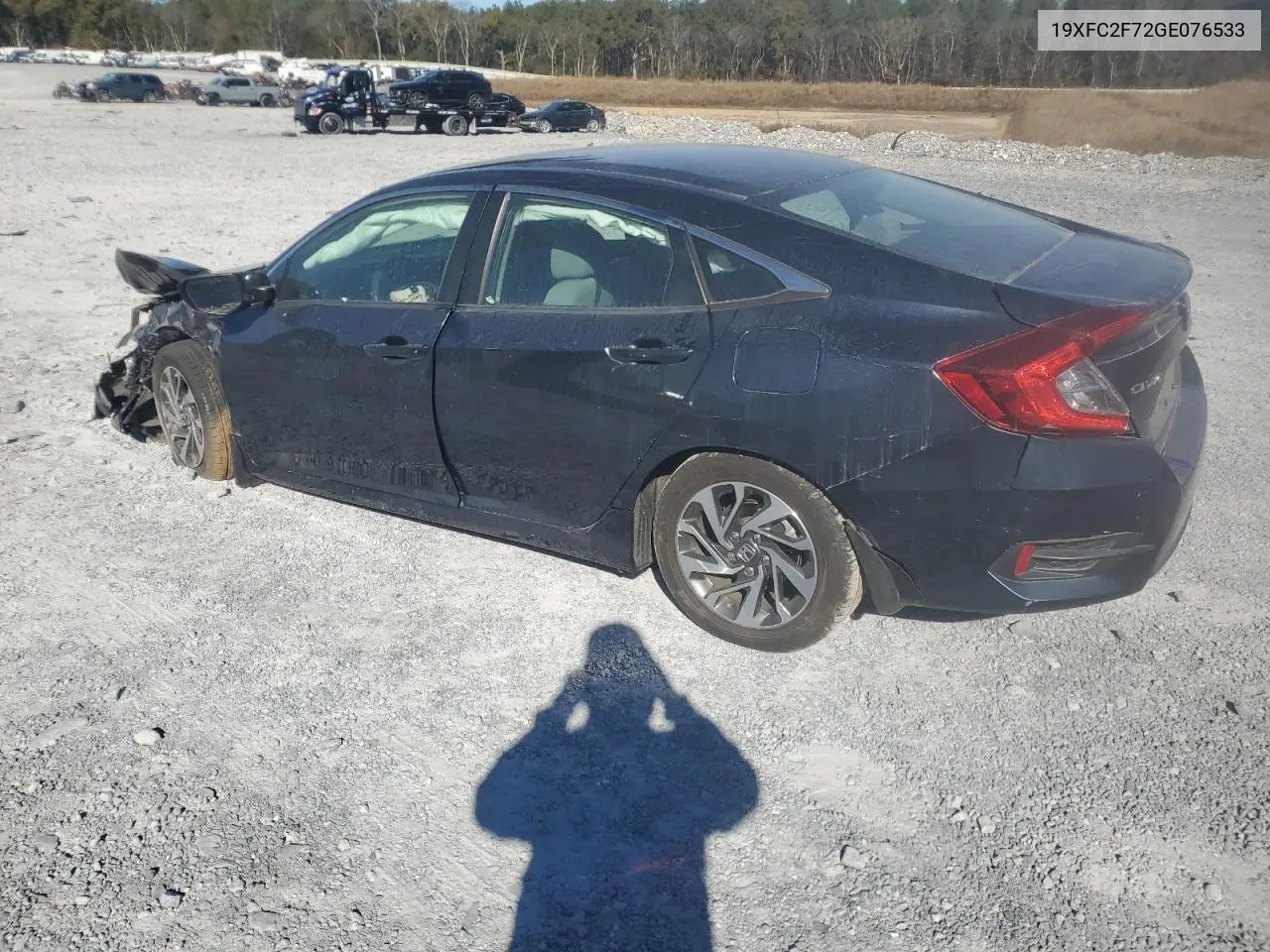19XFC2F72GE076533 2016 Honda Civic Ex