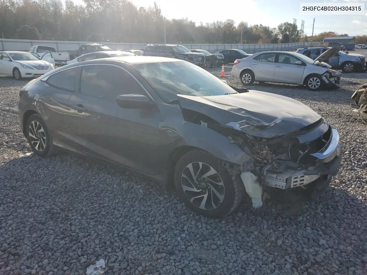 2HGFC4B02GH304315 2016 Honda Civic Lx