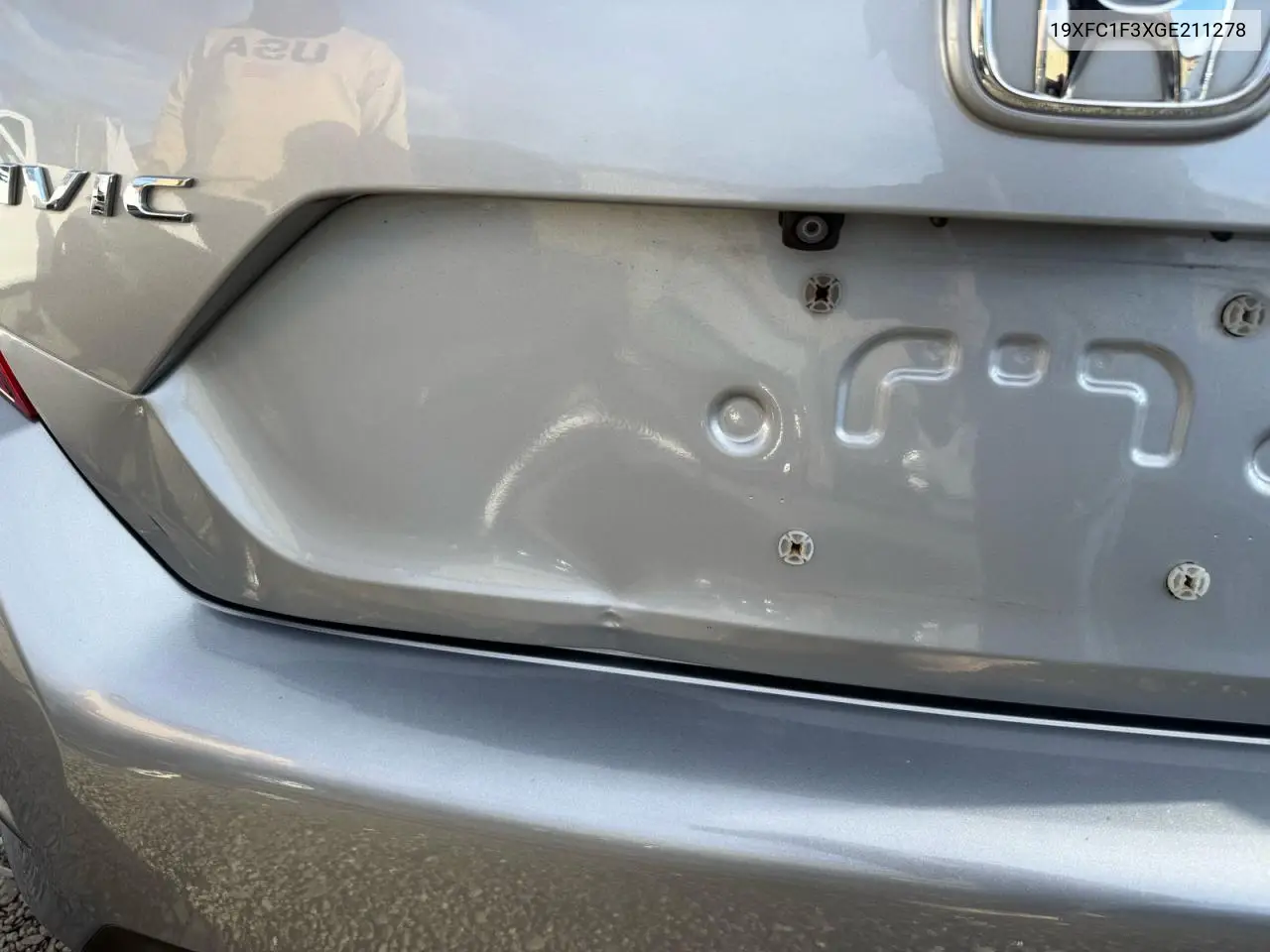 19XFC1F3XGE211278 2016 Honda Civic Ex