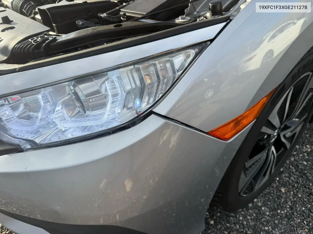 19XFC1F3XGE211278 2016 Honda Civic Ex
