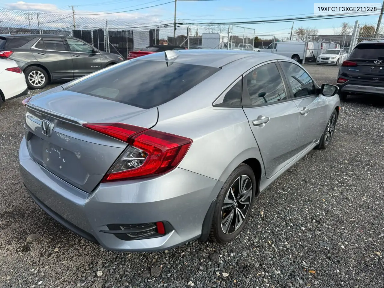 19XFC1F3XGE211278 2016 Honda Civic Ex