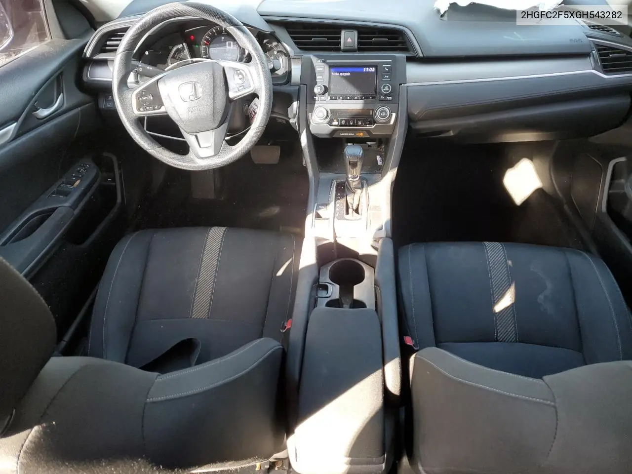 2HGFC2F5XGH543282 2016 Honda Civic Lx