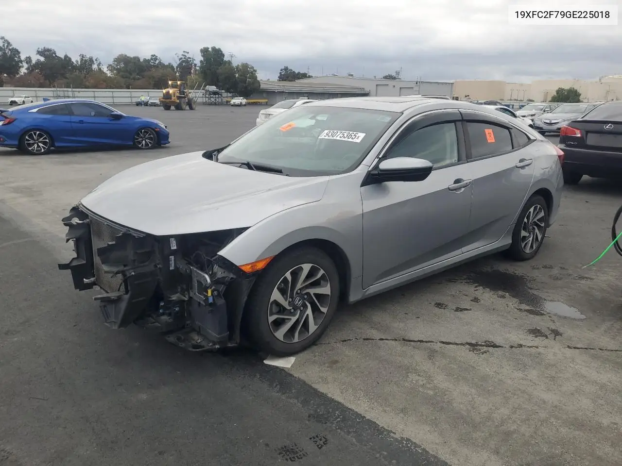 19XFC2F79GE225018 2016 Honda Civic Ex