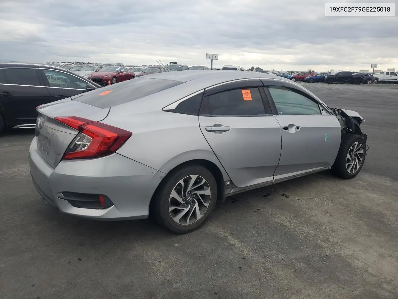 19XFC2F79GE225018 2016 Honda Civic Ex