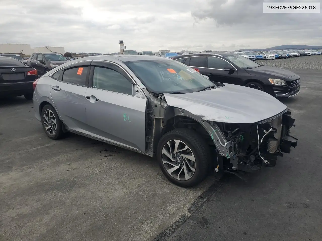 19XFC2F79GE225018 2016 Honda Civic Ex