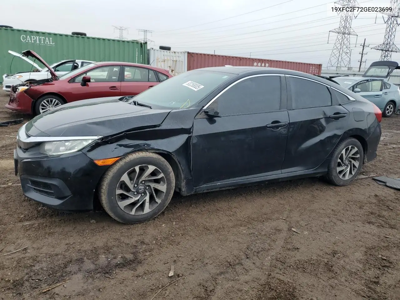 19XFC2F72GE023699 2016 Honda Civic Ex