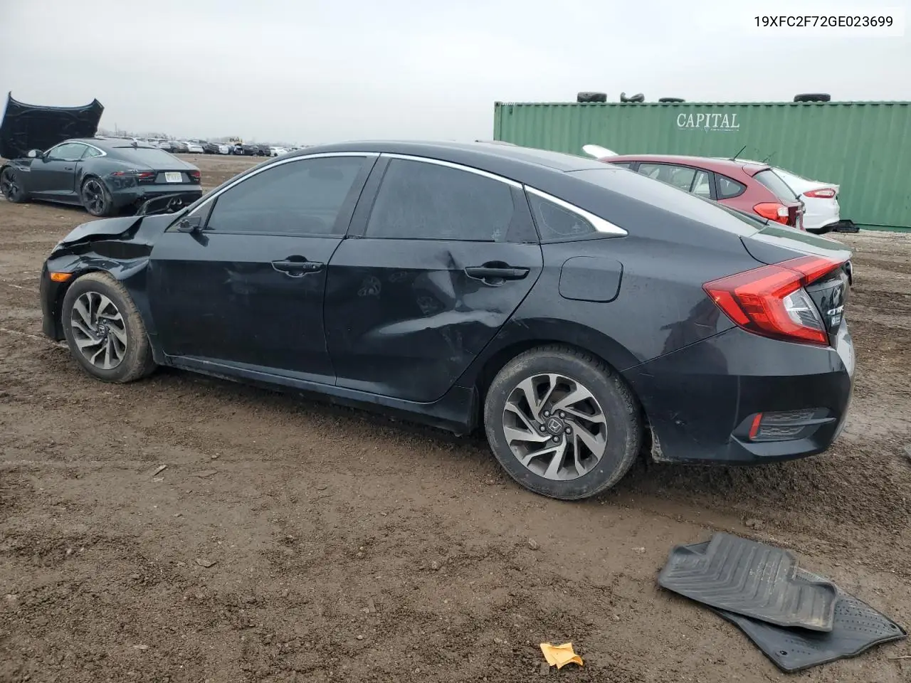 19XFC2F72GE023699 2016 Honda Civic Ex