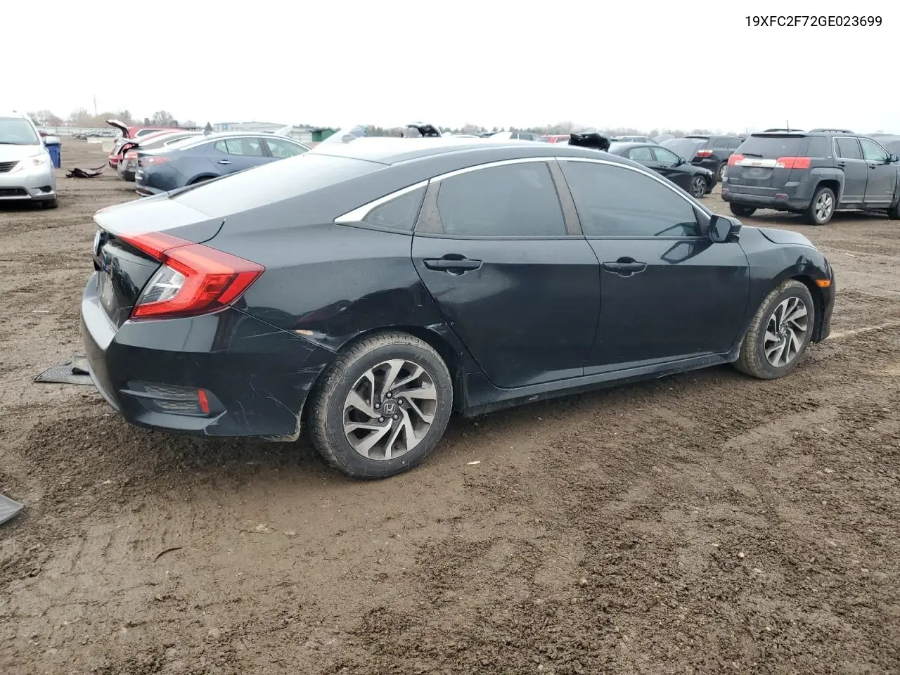 19XFC2F72GE023699 2016 Honda Civic Ex