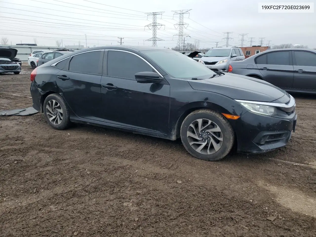 19XFC2F72GE023699 2016 Honda Civic Ex
