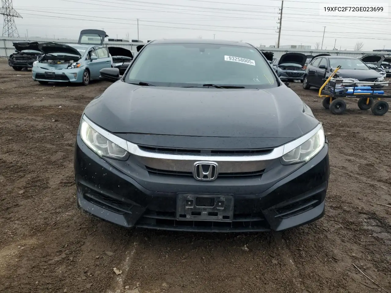 19XFC2F72GE023699 2016 Honda Civic Ex