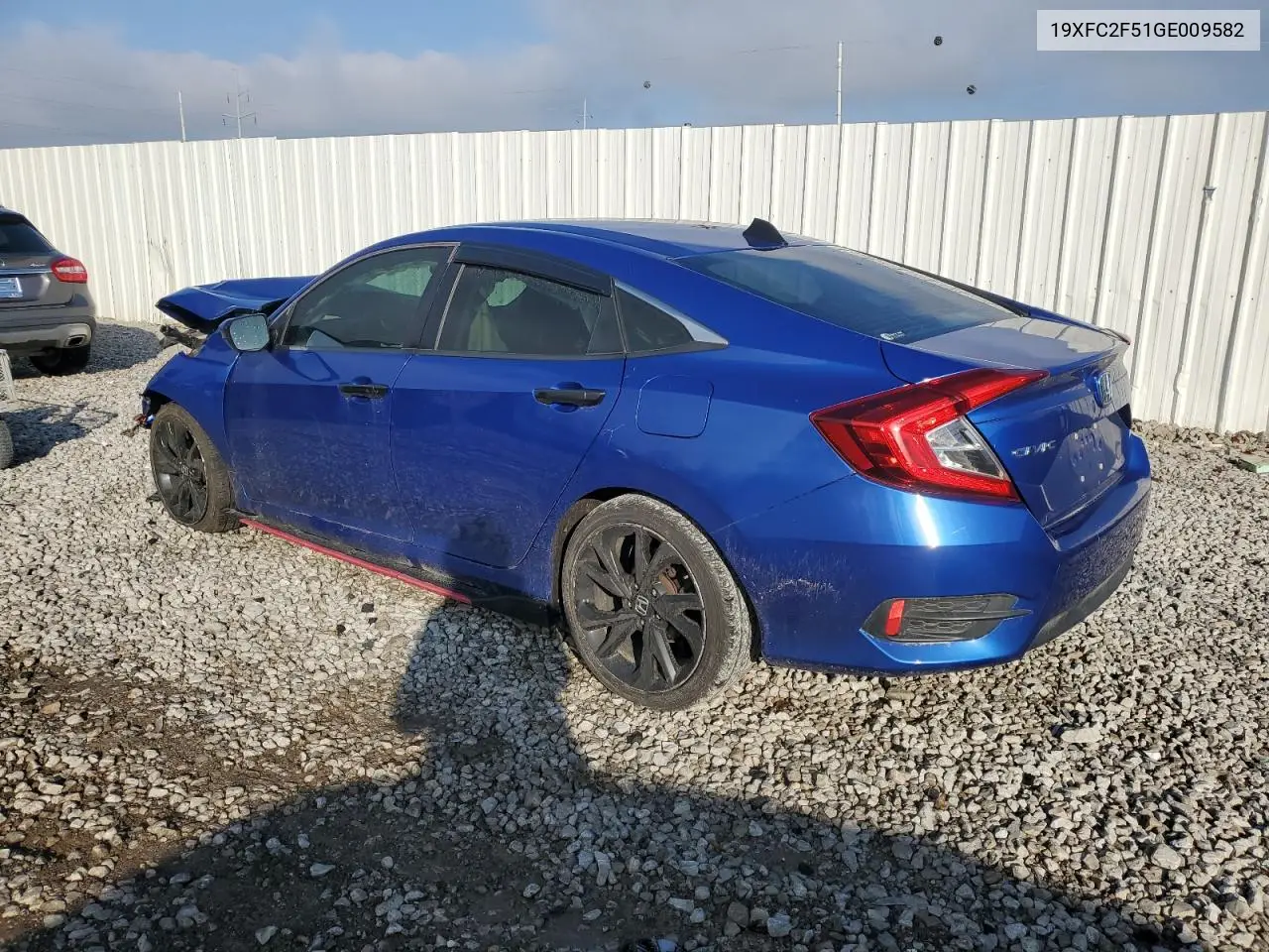 19XFC2F51GE009582 2016 Honda Civic Lx
