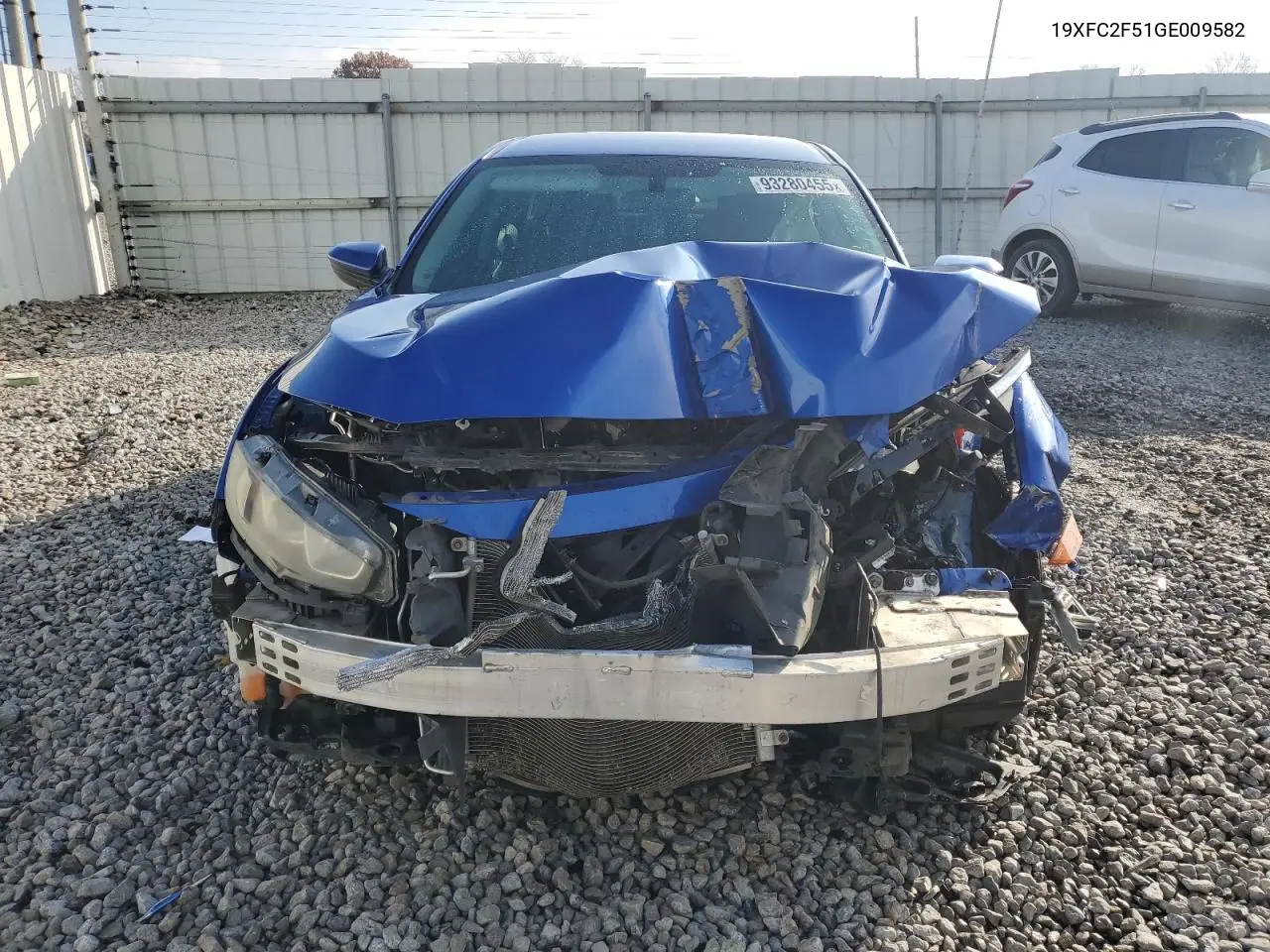 19XFC2F51GE009582 2016 Honda Civic Lx