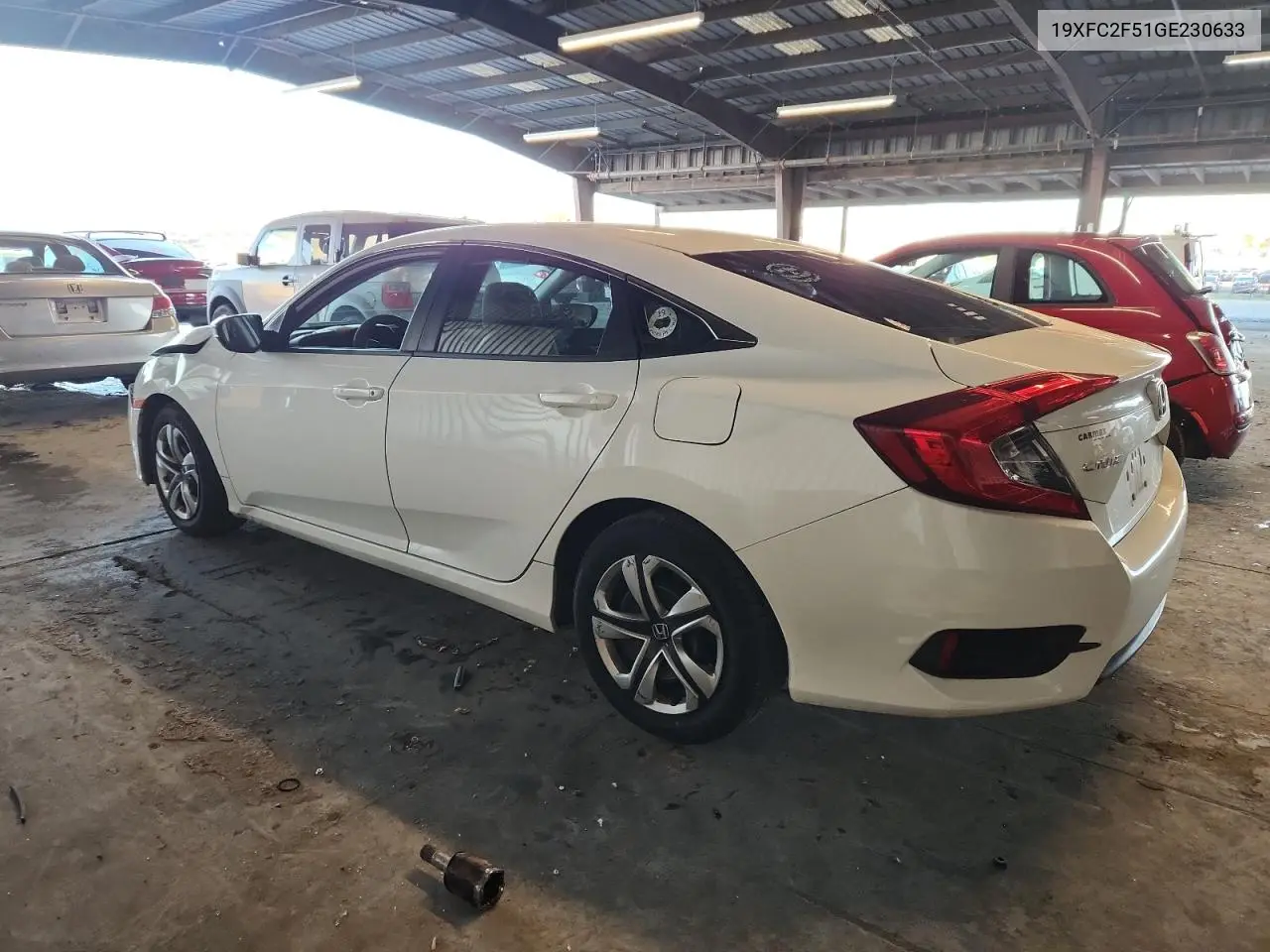 19XFC2F51GE230633 2016 Honda Civic Lx