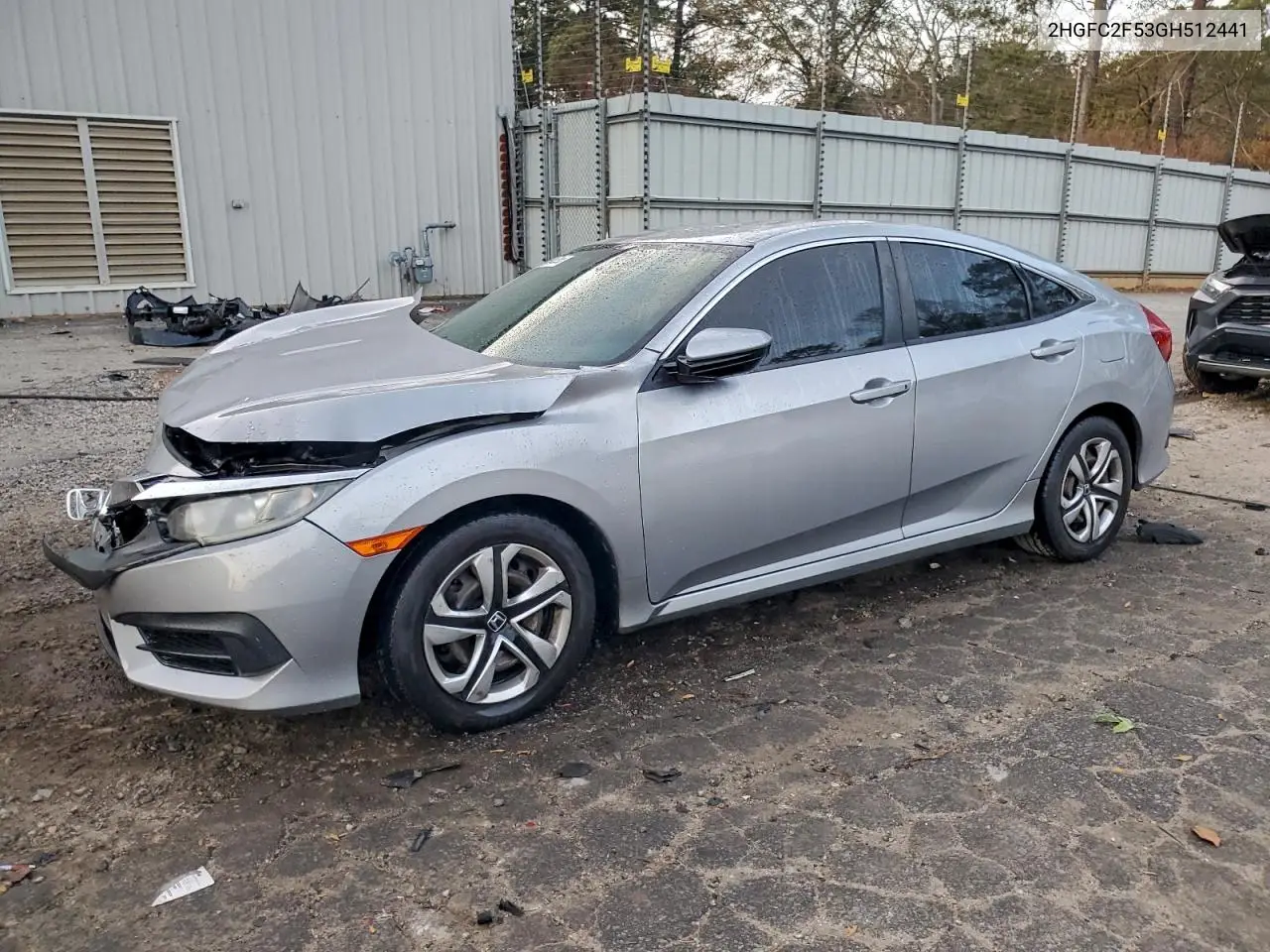2HGFC2F53GH512441 2016 Honda Civic Lx