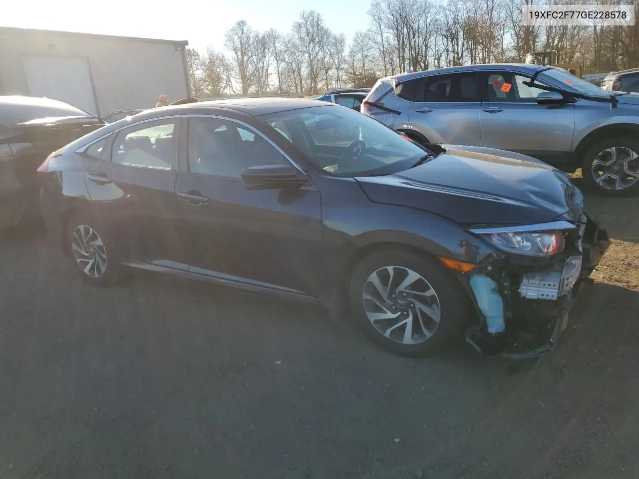 19XFC2F77GE228578 2016 Honda Civic Ex