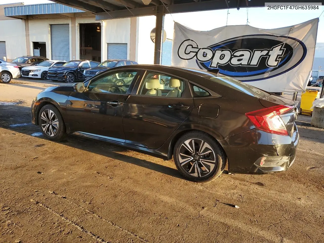 2HGFC1F47GH635984 2016 Honda Civic Ex