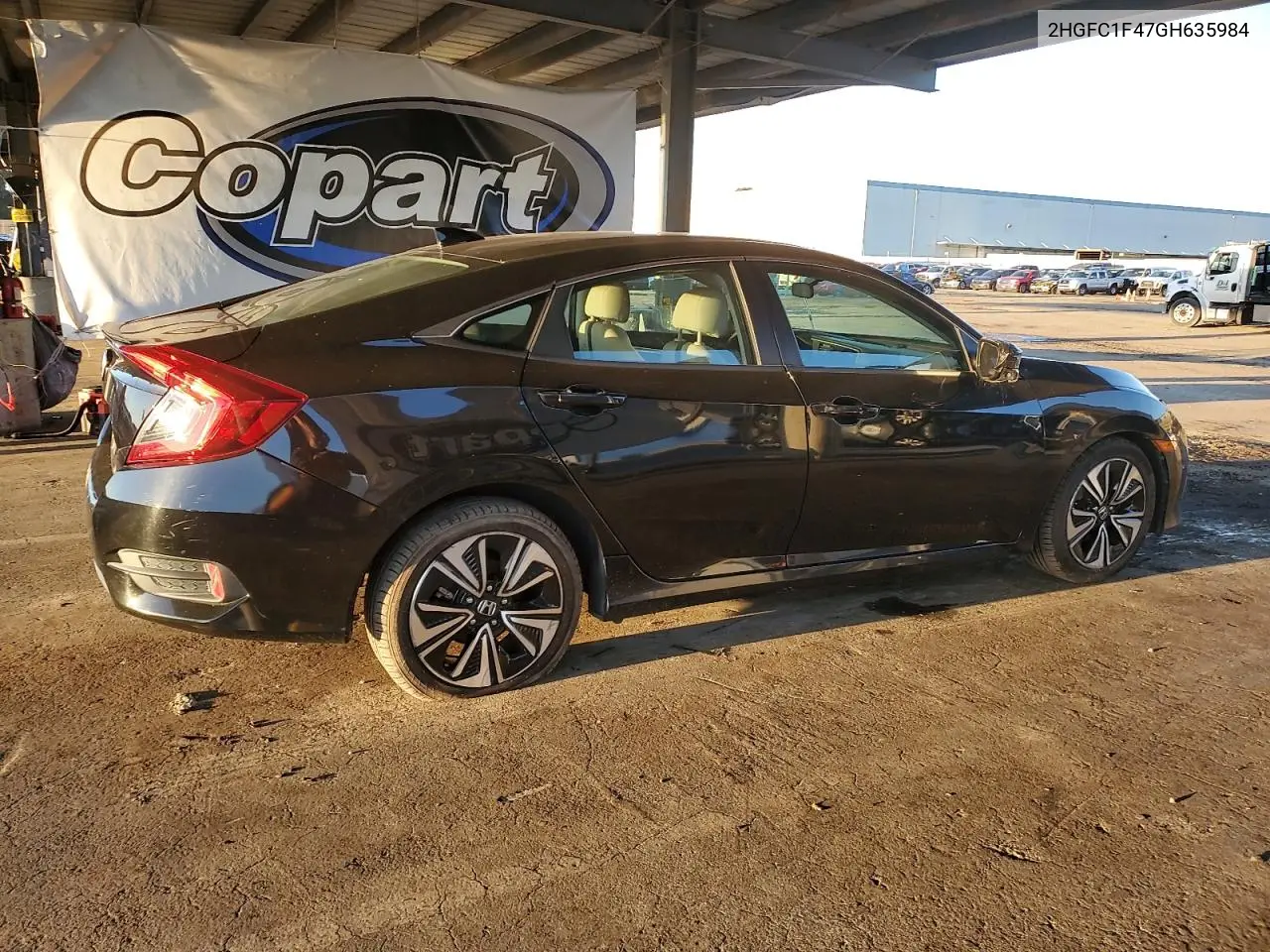 2HGFC1F47GH635984 2016 Honda Civic Ex
