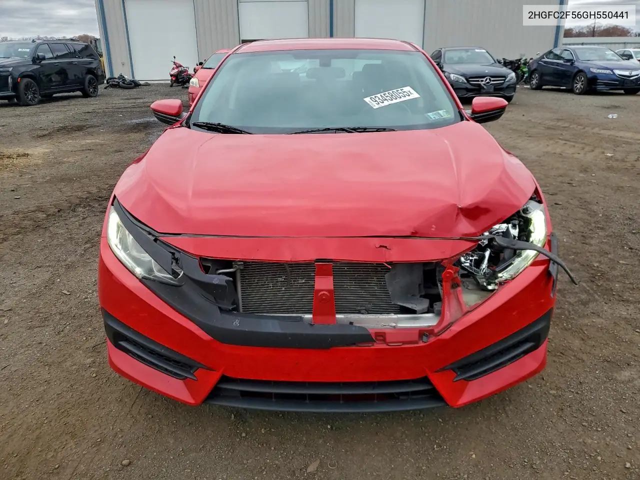 2HGFC2F56GH550441 2016 Honda Civic Lx