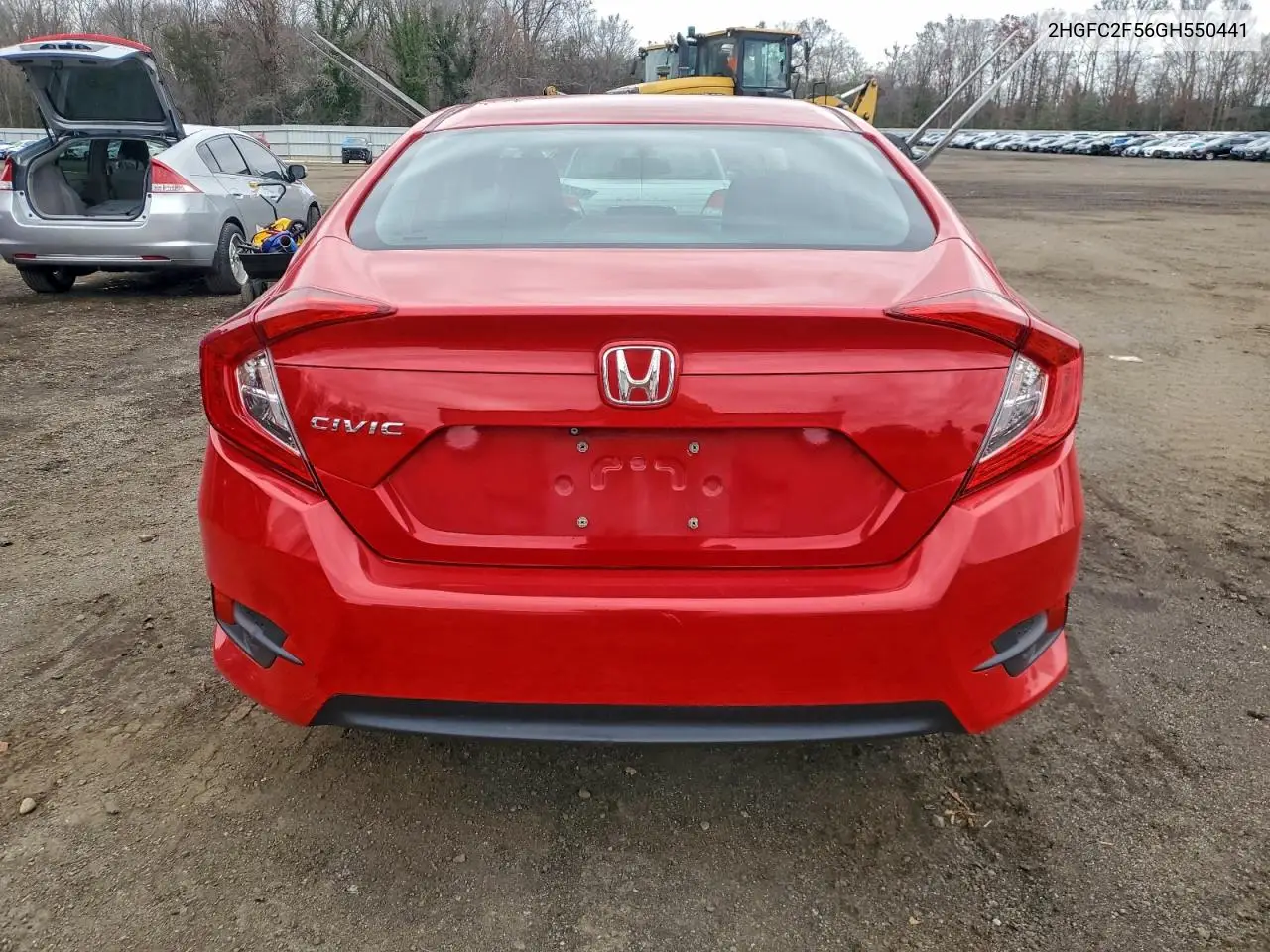 2HGFC2F56GH550441 2016 Honda Civic Lx