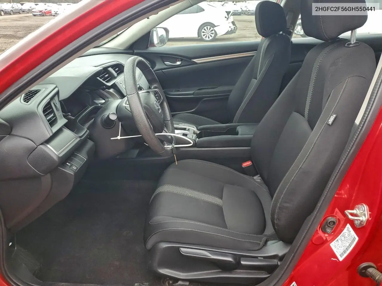 2HGFC2F56GH550441 2016 Honda Civic Lx