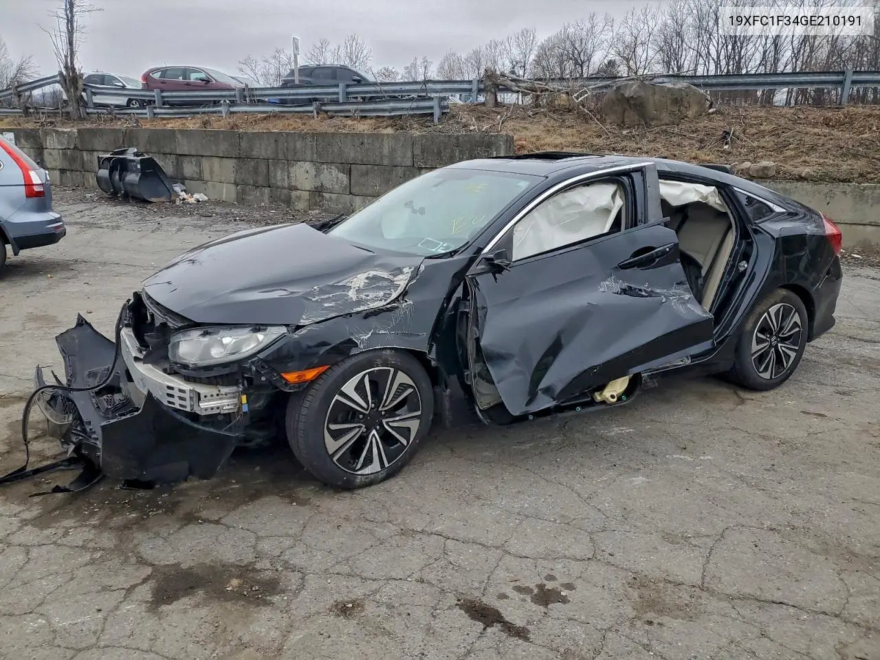 19XFC1F34GE210191 2016 Honda Civic Ex