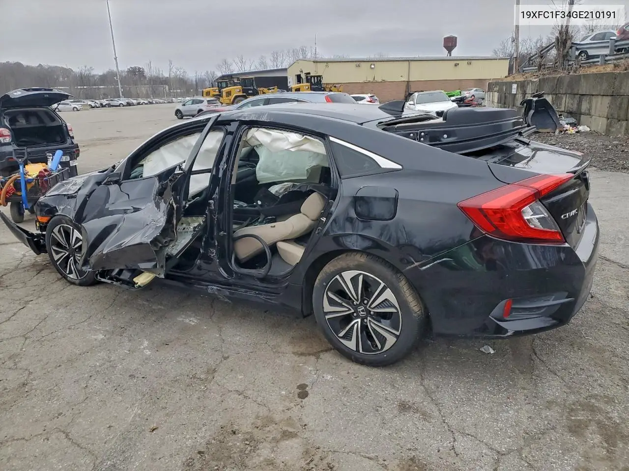 19XFC1F34GE210191 2016 Honda Civic Ex