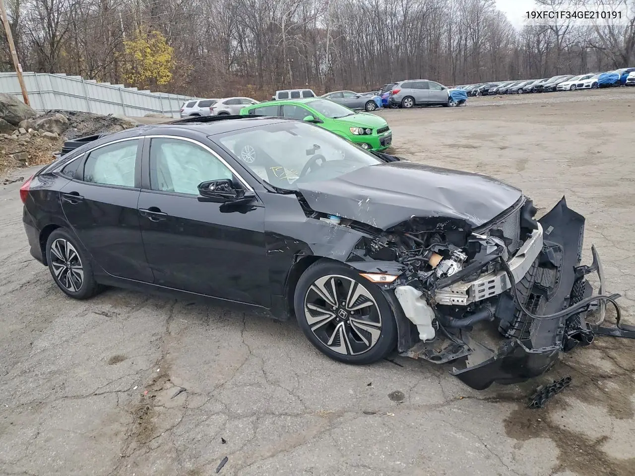 19XFC1F34GE210191 2016 Honda Civic Ex