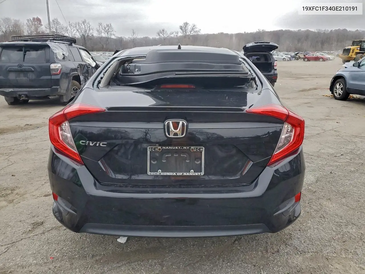 19XFC1F34GE210191 2016 Honda Civic Ex